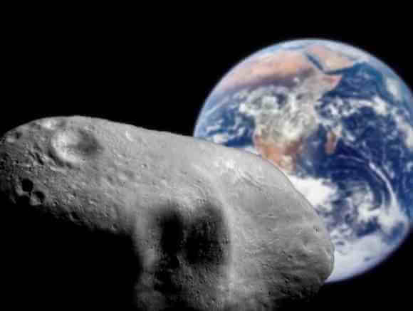 الكويكب 2012-DA14. الصورة: ناسا