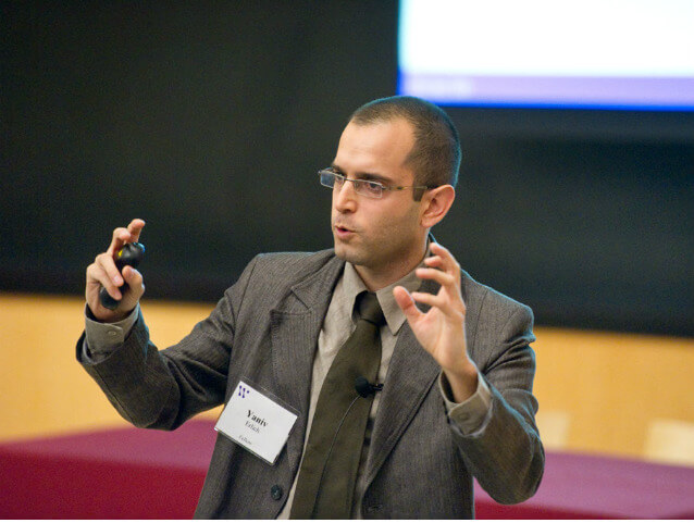 "To think of ways to prevent misuse of databases". Dr. Yaniv Ehrlich. Photo: MIT