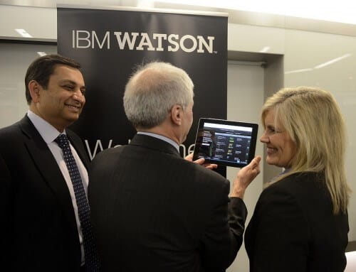 Experimental application of the Watson system at Memorial Hospital in New York. Photo: IBM