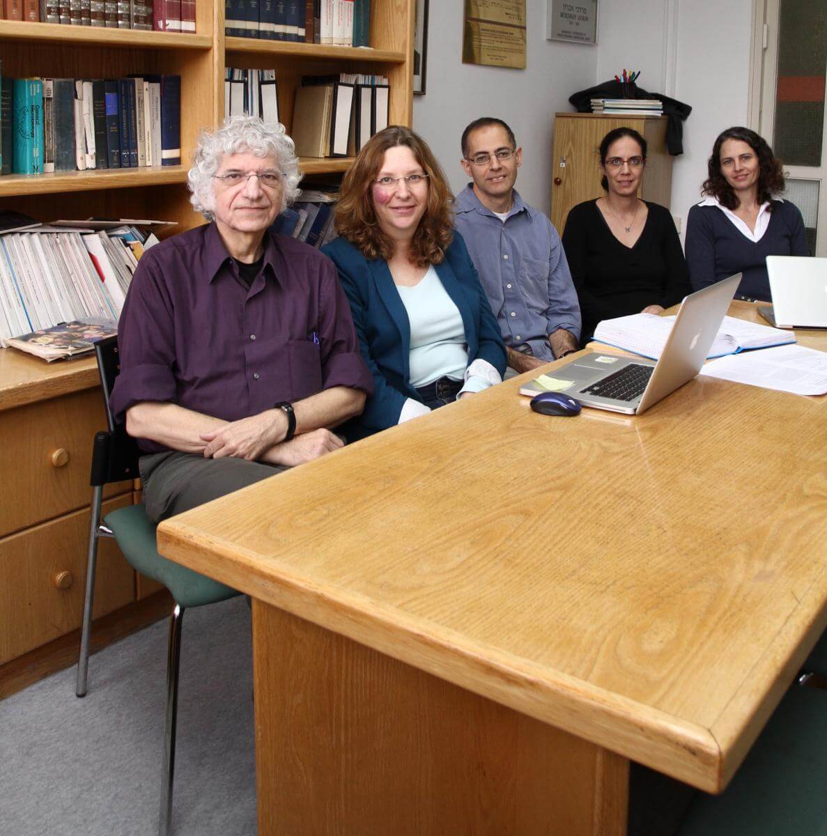 From the right: Dalia Ellinger, Dr. Yael Leitner-Dagan, Dr. Ziv Seville, Dr. Tamar Paz-Elitzur and Prof. Zvi Livna. Increased sensitivity