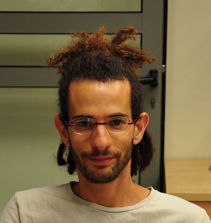 אסף מנור, דוקטורנט שהוא דור שני לקבלת מלגת אדאמס. צילום: האקדמיה הישראלית למדעים