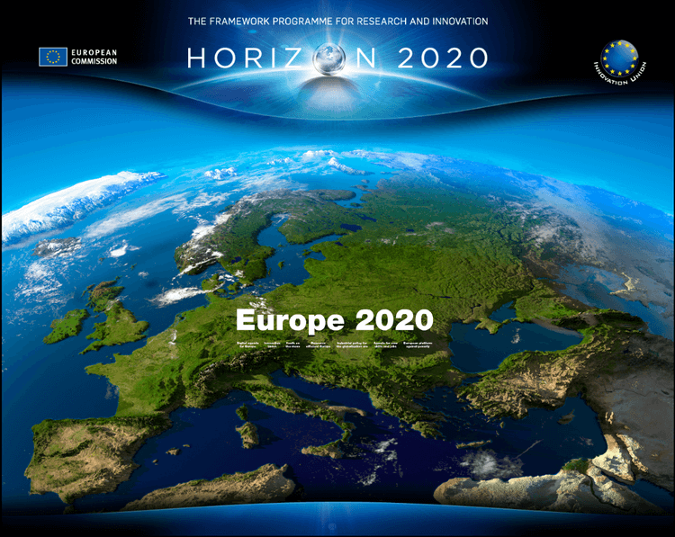 Poster of the European R&D program Horizon 2020