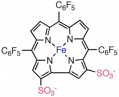 בתמונה: מולקולת 1-Fe. צילום: הטכניון