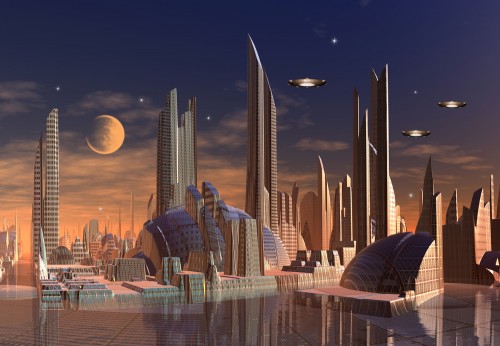 alien city Illustration: shutterstock