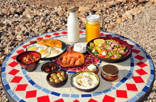 Israeli breakfast. Photo: shutterstock