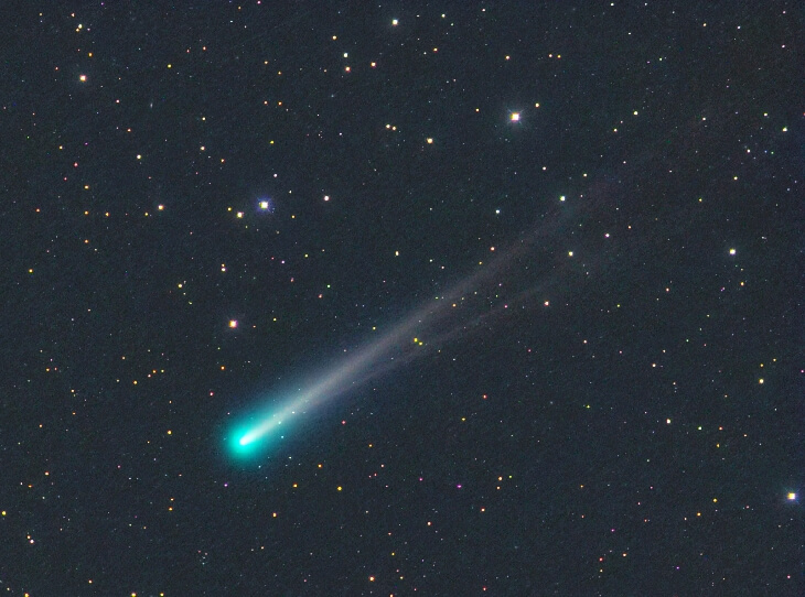 Comet Ison as photographed by the amateur astronomer Michael Jaeger from Austria. Photo: from the NASA website