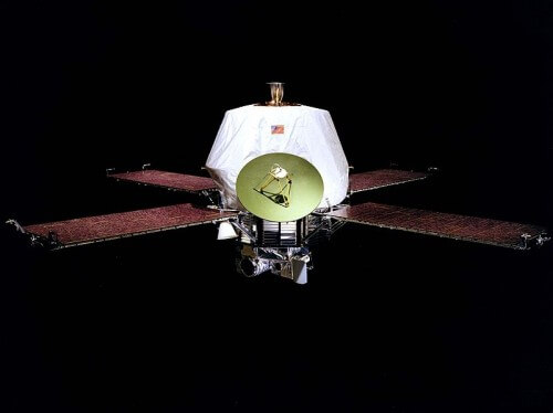 Imaging of the Mariner 9 spacecraft. Image: NASA