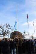 Israel's acceptance ceremony as a CERN member state held in Geneva, 15/1/1013. Photo: Prof. Elam Gross, Weizmann Institute who served as head of the Higgs search group at the Atlas facility at the time of the discovery in 2012