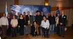 Israel's acceptance ceremony as a CERN member state held in Geneva, 15/1/1013. Photo: Prof. Elam Gross, Weizmann Institute who served as head of the Higgs search group at the Atlas facility at the time of the discovery in 2012