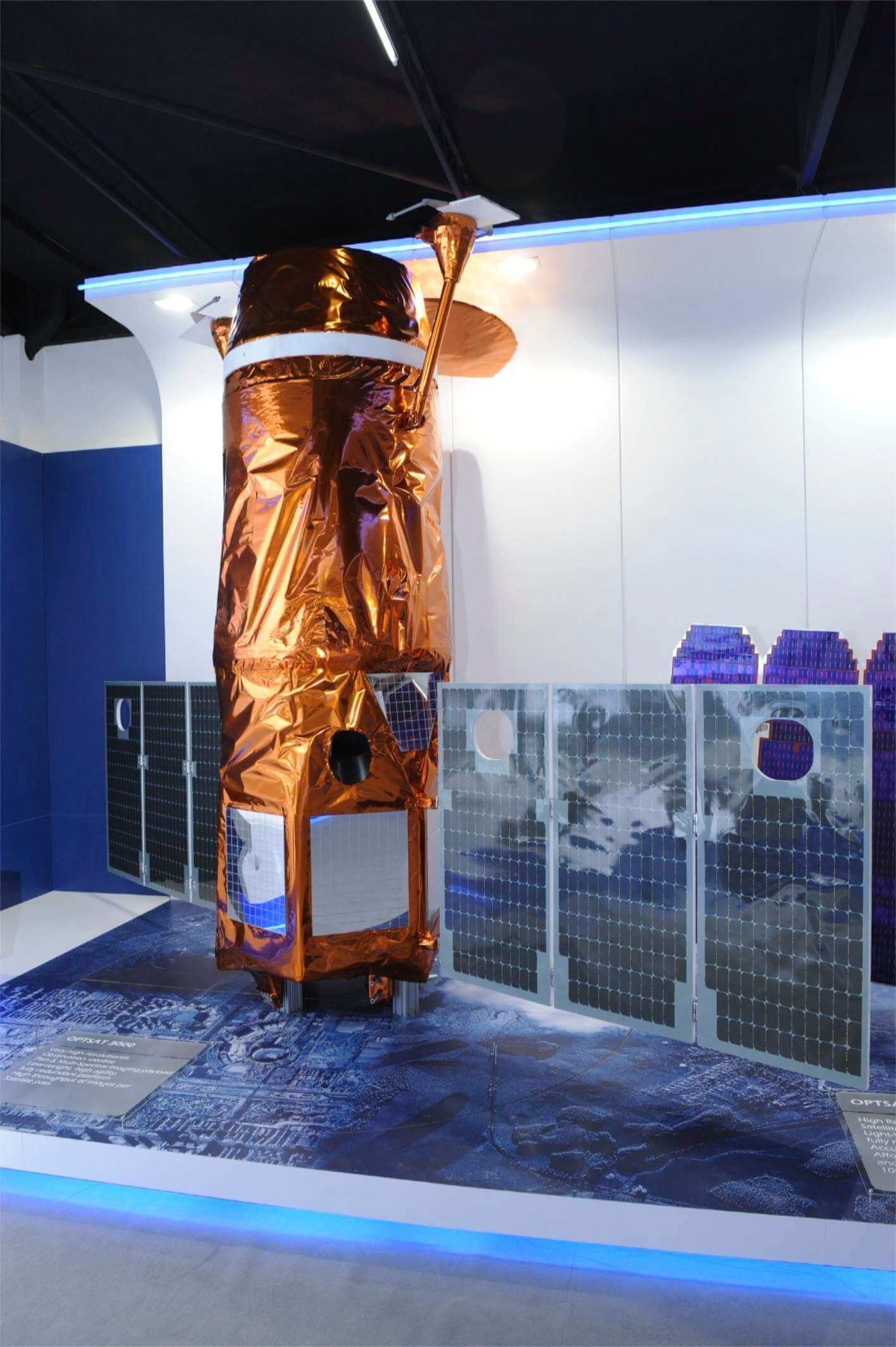 OPTSAT 3000 model observation satellite developed in the aviation industry