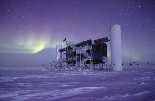 Ice Cube Laboratory in Antarctica Credit: Sven Lidstrom, US National Science Foundation