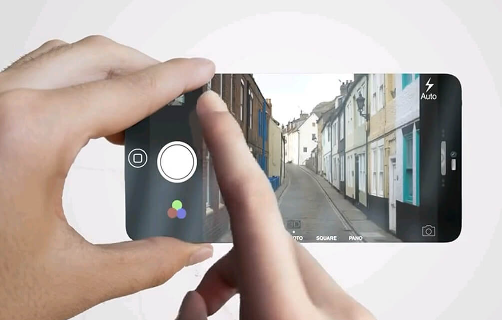 6D photography using an iPhone XNUMX. From an Apple advertisement video