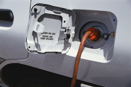 Electric vehicle charging. Photo: shutterstock