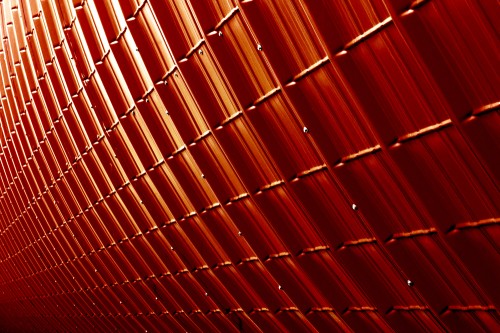 Ribbed ceiling. Photo: shutterstock