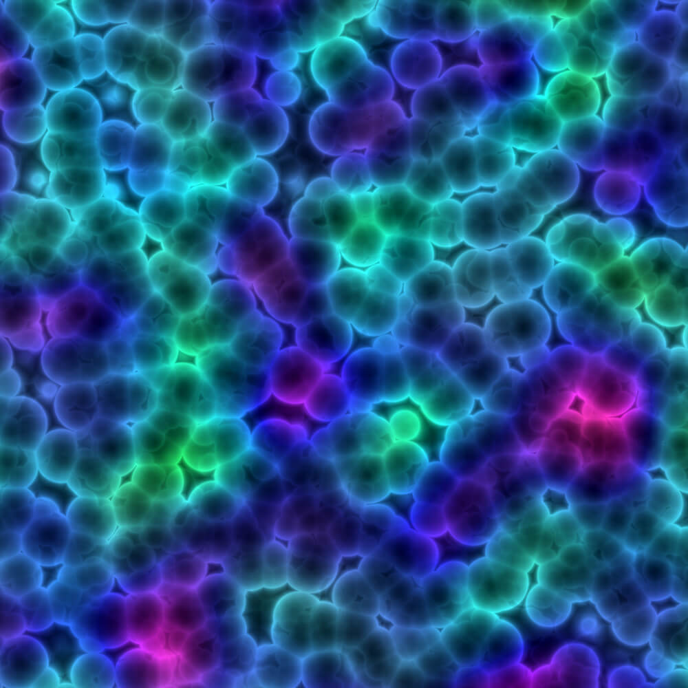 الخلايا الحية عبر المجهر الرسم التوضيحي: شترستوك