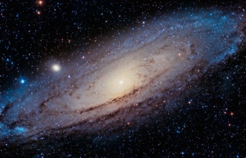 The large galaxy in Andromeda (M31). Photo: shutterstock