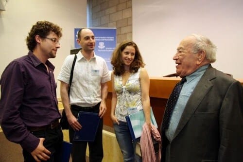 Marcel Adams and fellows from the foundation that bears his name. Photo: National Academy of Sciences