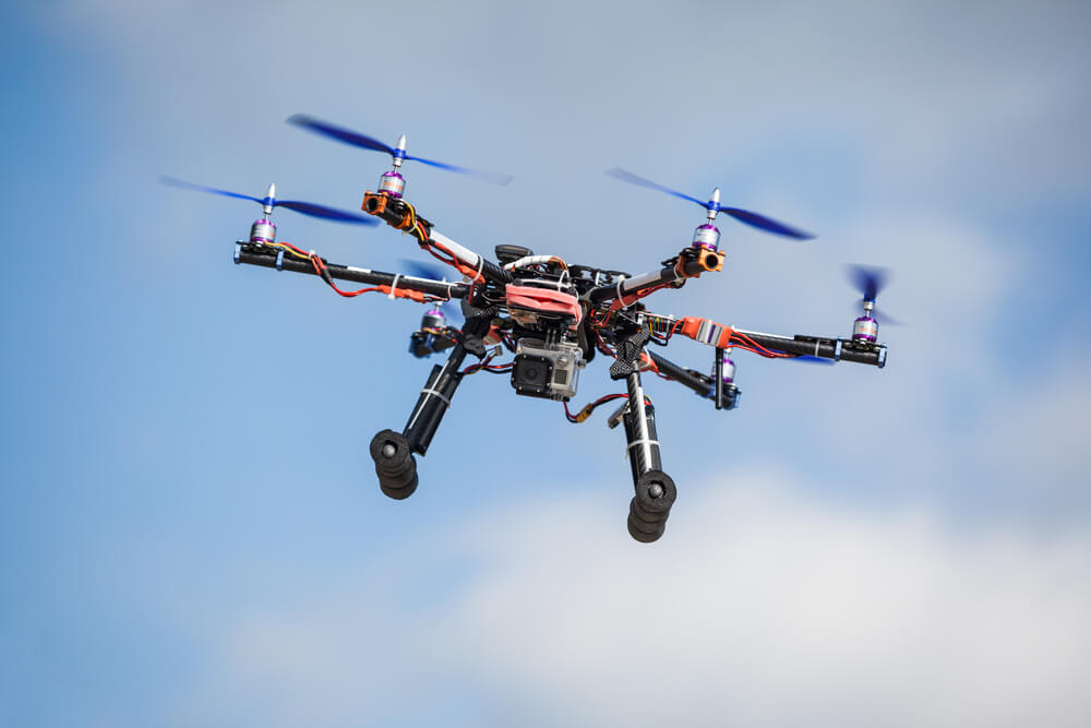 A robotic helicopter. Photo: shutterstock