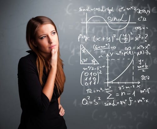 Mathematics studies. Illustration: shutterstock