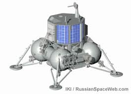 The lander of Luna-Globe, a Russian spacecraft planned to fly to the moon in 2016