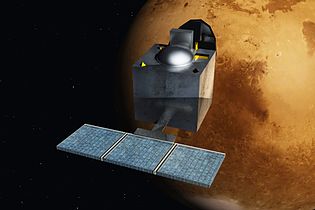 איור של החללית MOM (Mars_Orbiter_Mission. מתוך ויקיפדיה