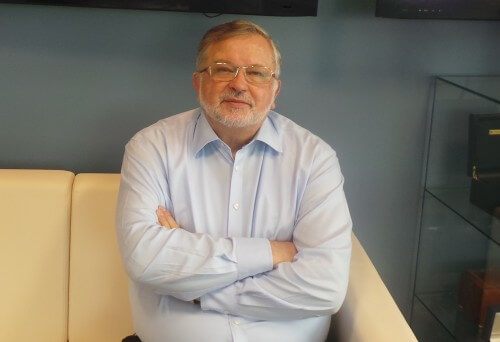 Prof. Vladas Bomlis, Chairman of Biotech Pharma. Photo: Avi Blizovsky
