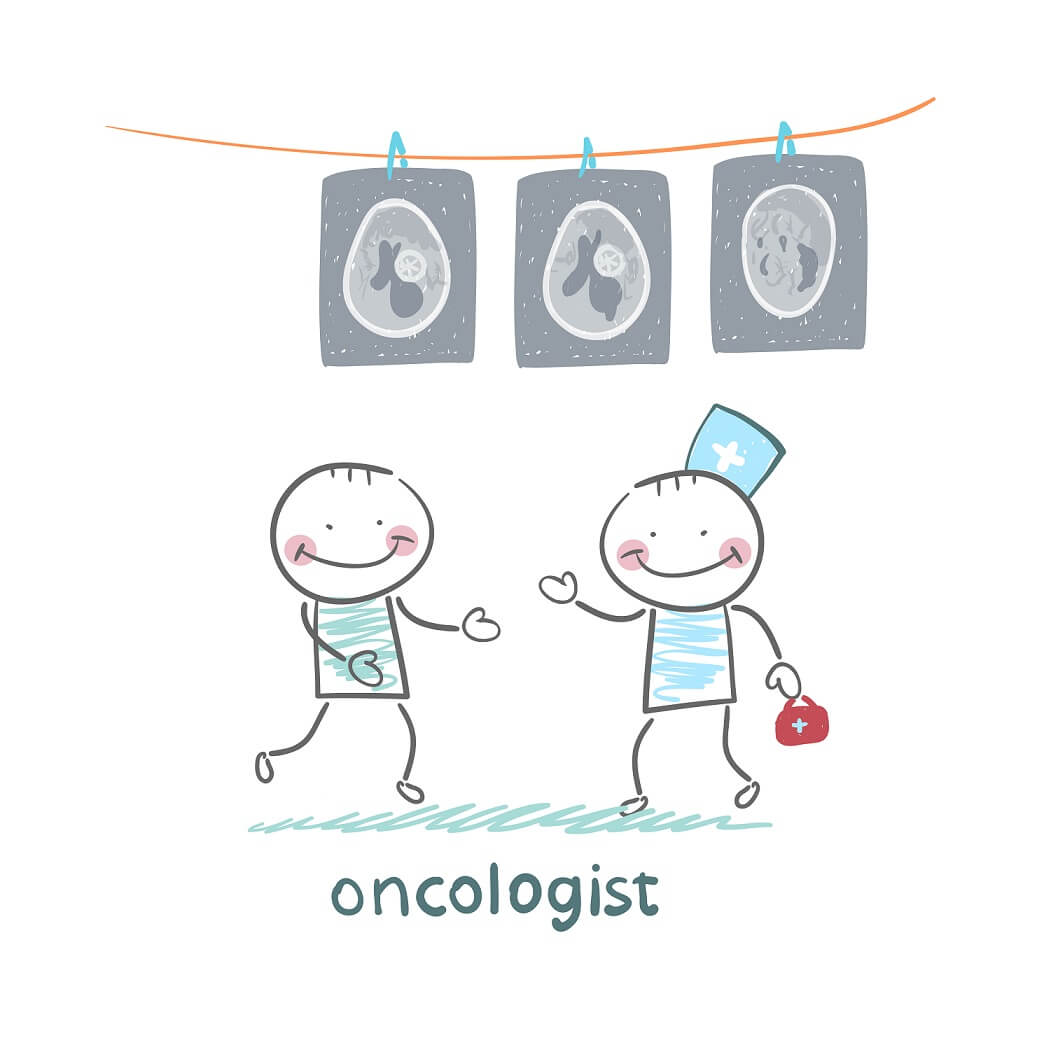 A visit to the oncologist. Illustration: shutterstock