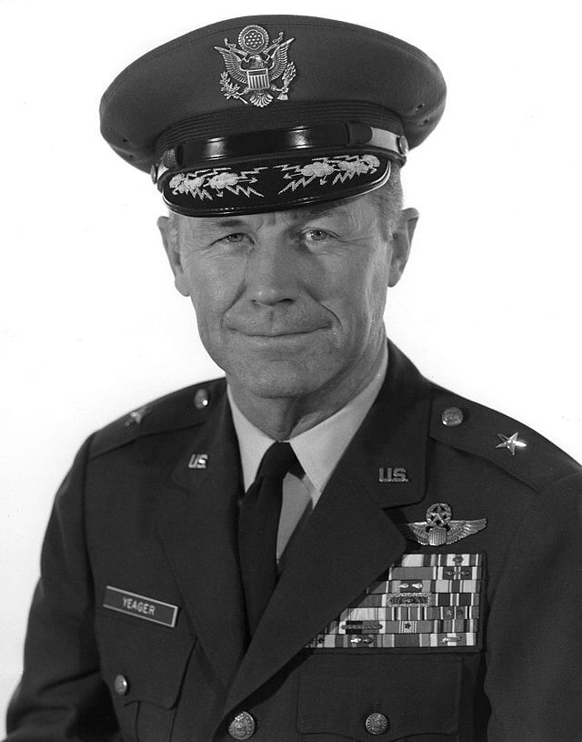 Chuck Yeager. From Wikipedia