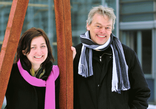 בני הזוג מאי-בריט מוזר ואדוארד מוזר מאוניברסיטת טרודנהיים בנורווגיה, שניים מזוכי פרס נובל לרפואה 2014. צילום: ויקיפדיה