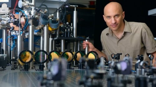 Research that can solve fundamental questions in physics. Prof. Jeff Steinhauer. Photo courtesy of him