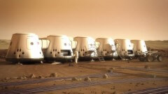 המושבה הראשונה המתוכננת על מאדים.. צילום: Mars One/Brian Versteeg