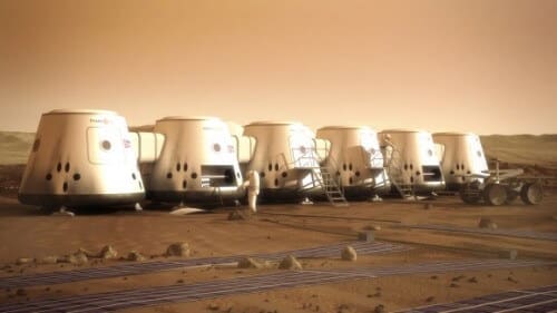 The first planned colony on Mars. Photo: Mars One/Brian Versteeg