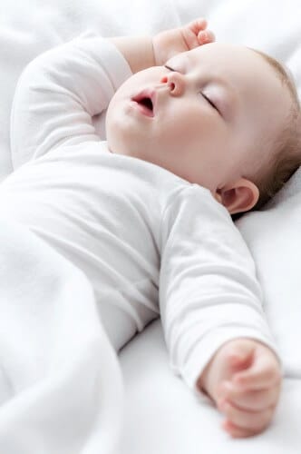 sleeping baby Photo: shutterstock