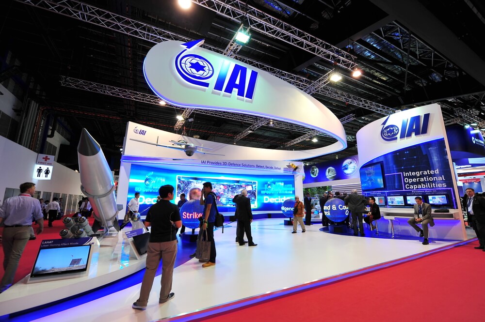 The aviation industry's pavilion at one of the world's aviation conferences. Jordan Tan / Shutterstock.com