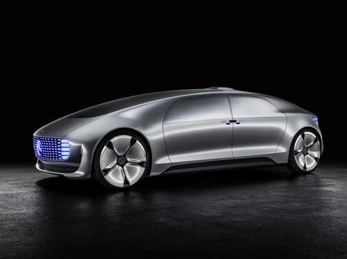 Mercedes F 015 car. PR photo