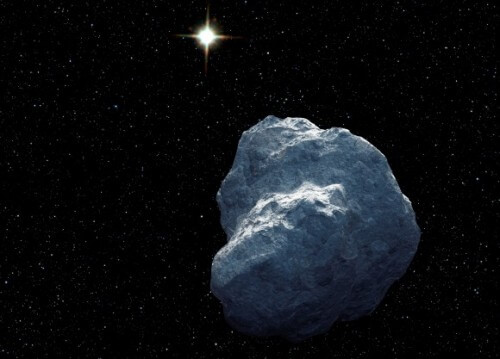 Artist rendering of a trans-Neptunian object. The distant sun was reduced to a bright star 5 billion kilometers away. The Dark Energy Survey (DES) has now announced the discovery of several such objects, most likely dwarf planets like Pluto. Image: NASA