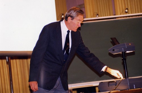 Prof. James Bjorken from Stanford University. PR photo
