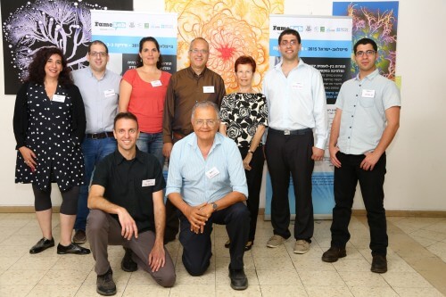 Participants and organizers of the Faymlab 2015 competition. Photo: Sivan Shavor