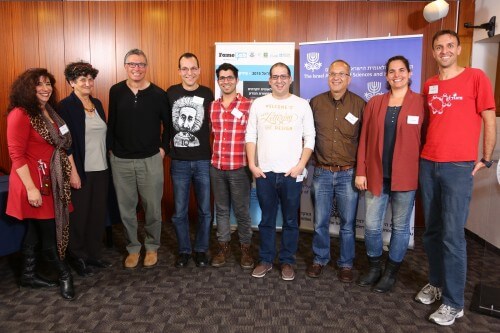 Participants and organizers of the FaymLab 2015 competition. PR photo - Israel Academy of Sciences