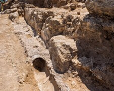אמת המים העתיקה של ירושלים. צילום: אסף פרץ באדיבות רשות העתיקות