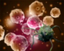 הדמיה תלת ממדית של תאי סרטן המעי הגס. איור: shutterstock