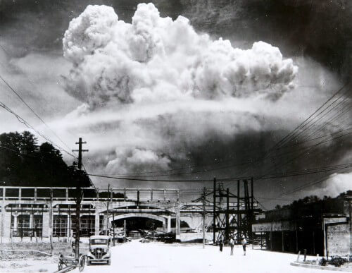 פצצת האטום שהוטלה על הירושימה. צילום: מתוך ויקיפדיה