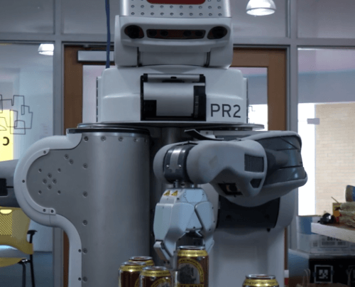 Robot waiter. Photo: Tom Buehler/CSAIL