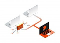 הגנה על מחשב מפני חדירה. איור: Aohodesign/Shutterstock