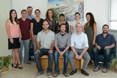 צוות iGEM BGU מאוניברסיטת בן-גוריון לשנת 2015. צילום: אוניברסיטת בן גוריון.