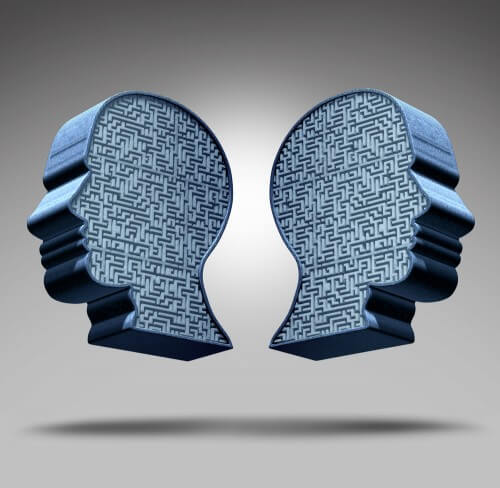 סכיזופרניה (שסעת, פיצול אישיות). איור: shutterstock