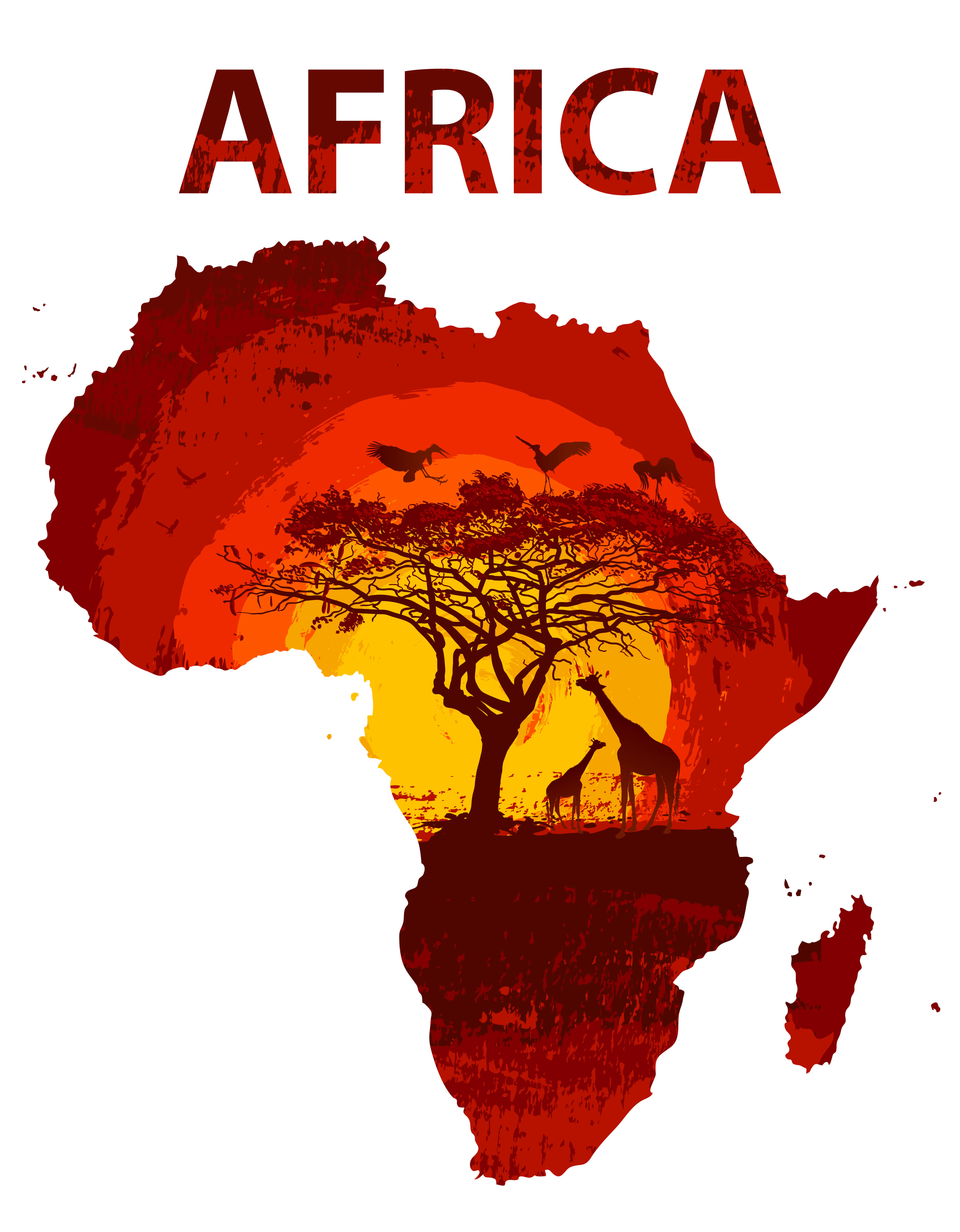 Africa. Illustration: shutterstock