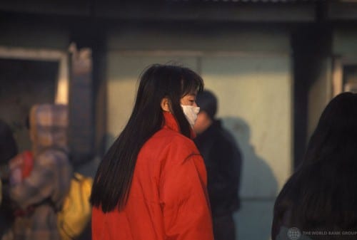 تلوث الهواء في الصين. الصورة: مجموعة صور البنك الدولي، فليكر