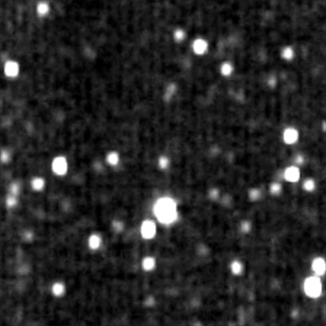 A Kuiper belt object imaged by the New Horizons spacecraft after it left Pluto