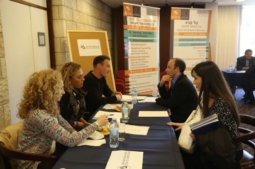 A job fair for Israeli scientists living abroad. Photo: Spokesperson of the National Academy of Sciences